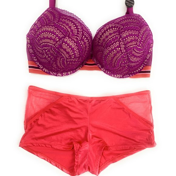 Victoria´s Secret 32D Medium Bombshell Bra Set NEW